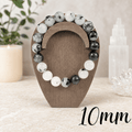 10mm Tourmaline in Quartz Gemstone Bracelet