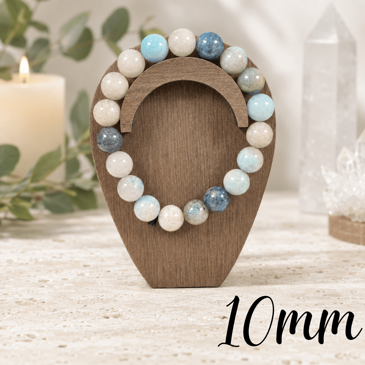 10mm Trolleite Gemstone Bracelet