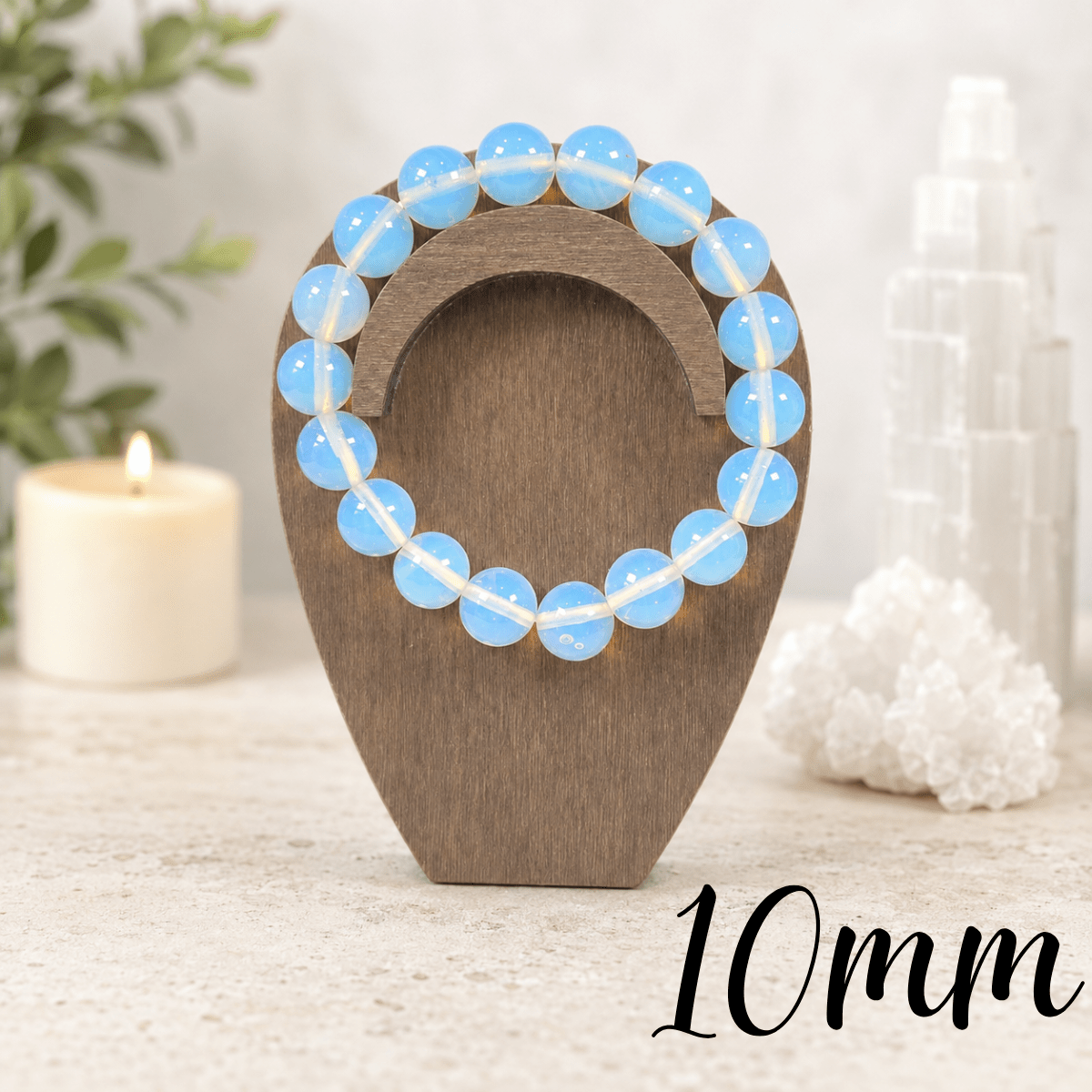 10mm Opalite Gemstone Bracelet