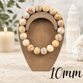 10mm Crazy Lace Agate Gemstone Bracelet