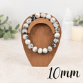 10mm Moonstone Gemstone Bracelet