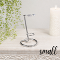 Small Silver Metal Wand Stand