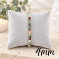4mm Bloodstone Gemstone Bracelet