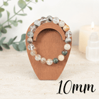 10mm Green Garden Quartz Gemstone Bracelet