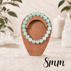8mm Green Strawberry Quartz Gemstone Bracelet