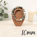 10mm Dendritic Opal Gemstone Bracelet