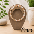 6mm Citrine Gemstone Bracelet