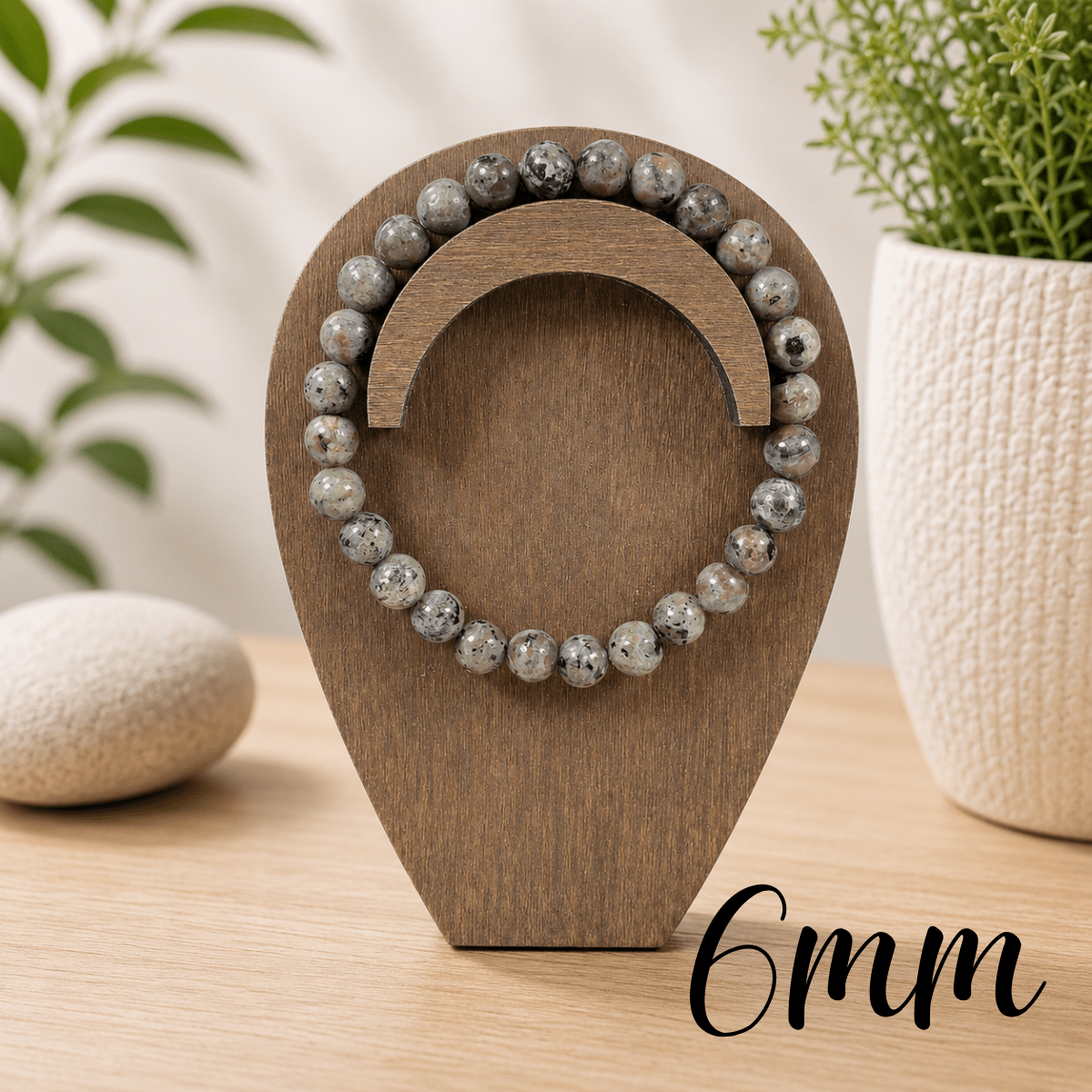 6mm Yooperlite Gemstone Bracelet