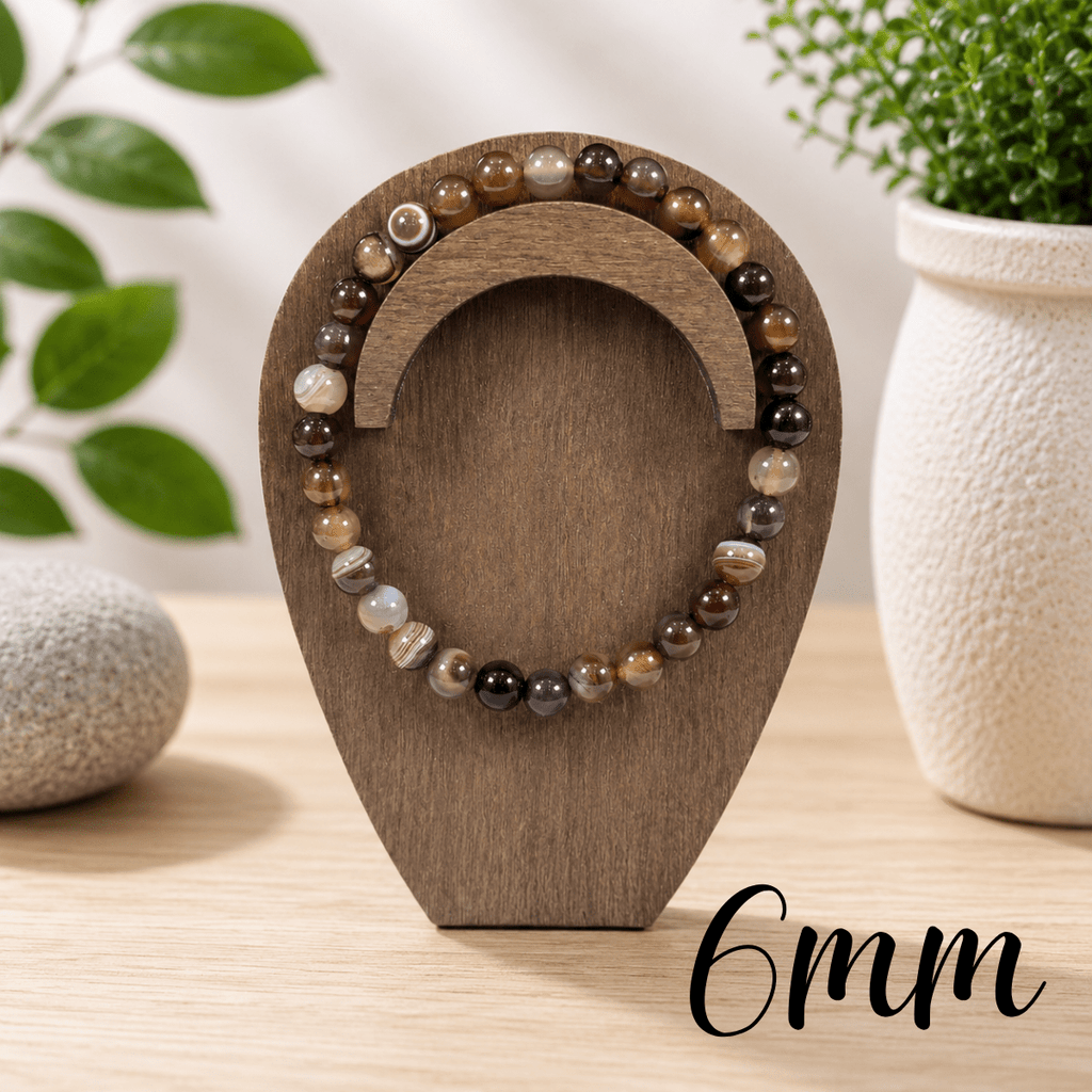 6mm Sardonyx Gemstone Bracelet