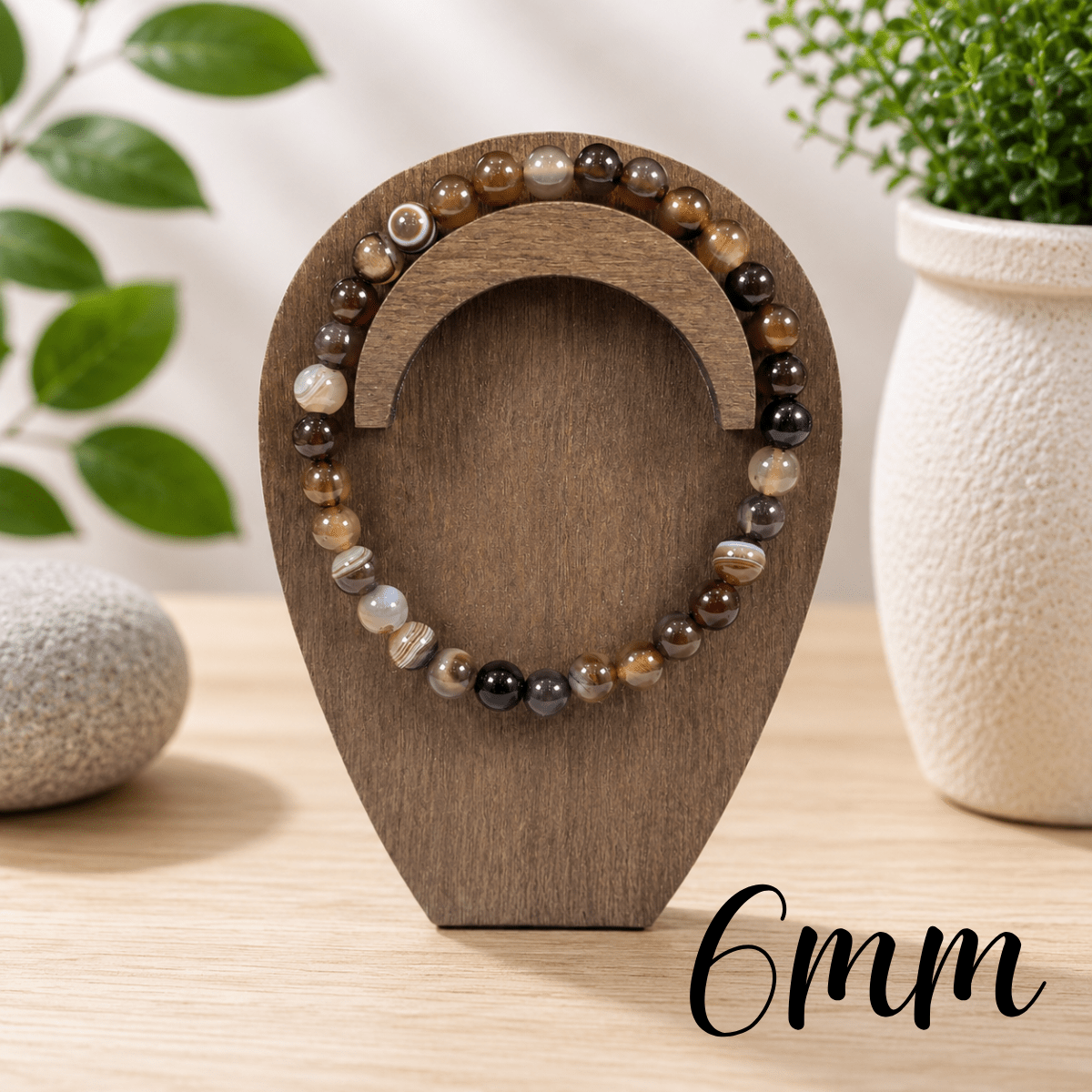 6mm Sardonyx Gemstone Bracelet