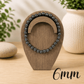 6mm Hematite Gemstone Bracelet