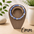 6mm Afghanite Gemstone Bracelet