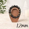 12mm Gold Sheen Obsidian Gemstone Bracelet