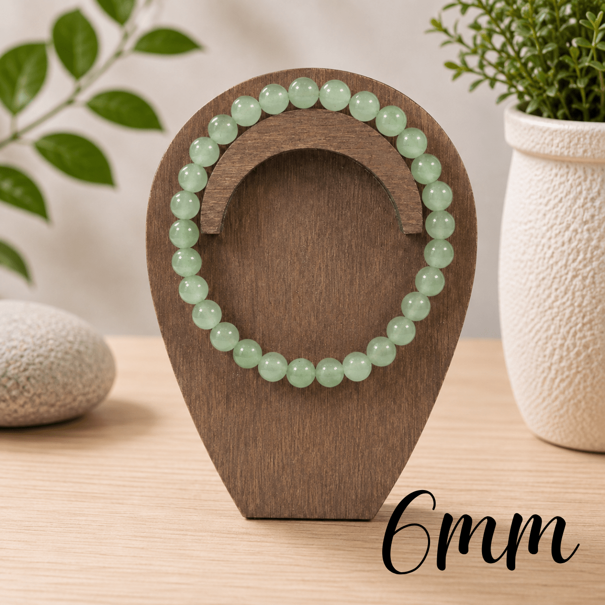 6mm Aventurine Gemstone Bracelet