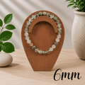 6mm Garden Quartz Gemstone Bracelet
