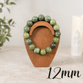 12mm Jade Gemstone Bracelet