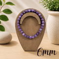 6mm Lepidolite Gemstone Bracelet