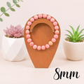8mm Rhodonite Gemstone Bracelet