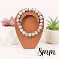 8mm Picasso Jasper Gemstone Bracelet