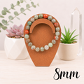 8mm Bloodstone Gemstone Bracelet