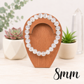 8mm Selenite Gemstone Bracelet