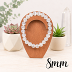 8mm Selenite Gemstone Bracelet