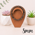 8mm Smoky Quartz Gemstone Bracelet