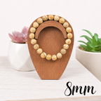 8mm Picture Jasper Gemstone Bracelet