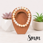 8mm Pink Aventurine Gemstone Bracelet
