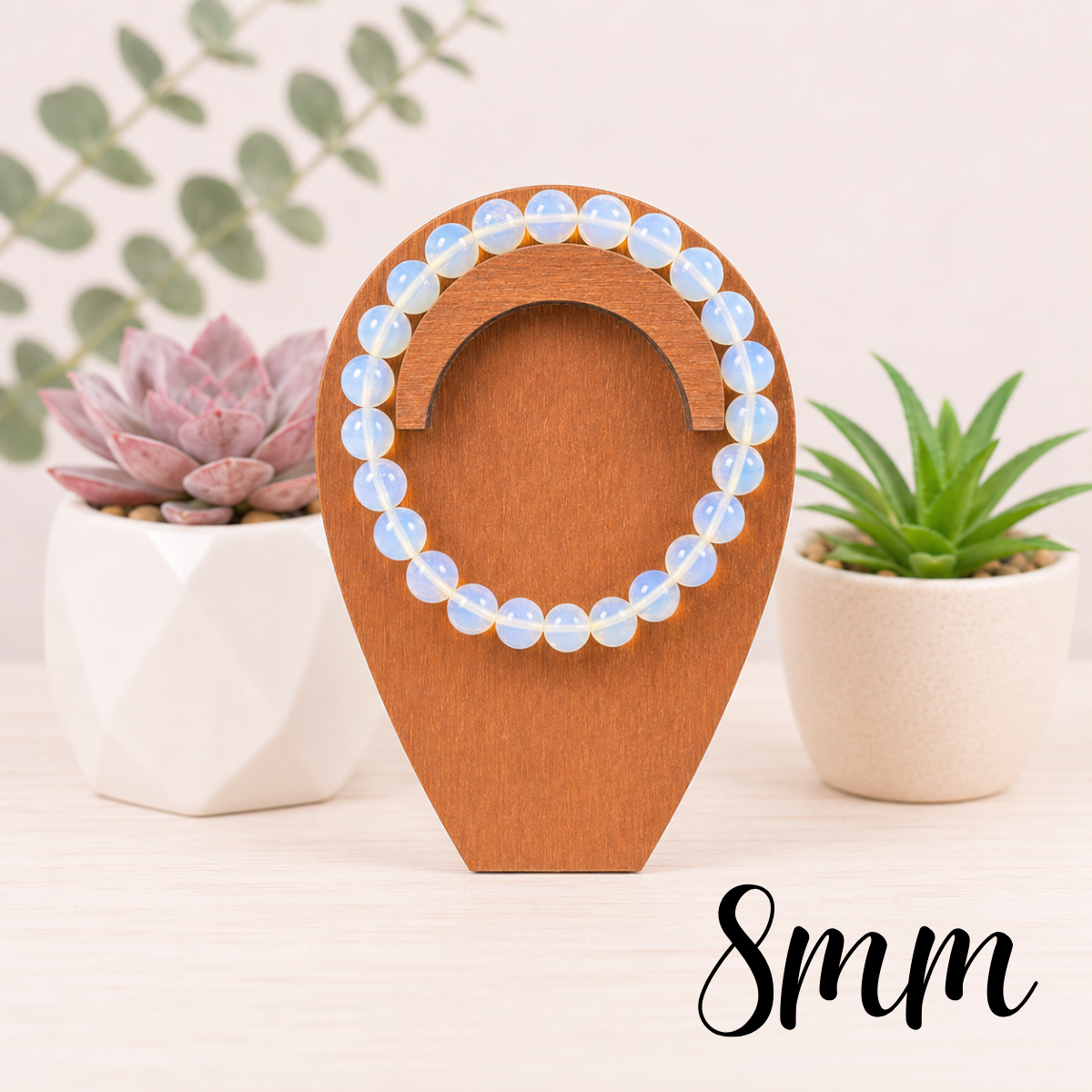 8mm Opalite Gemstone Bracelet