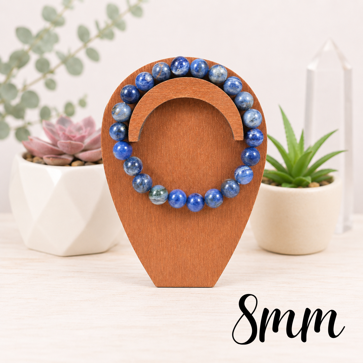 8mm Sodalite Gemstone Bracelet