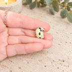 Dalmatian Jasper 1.5cm Gemstone Moon