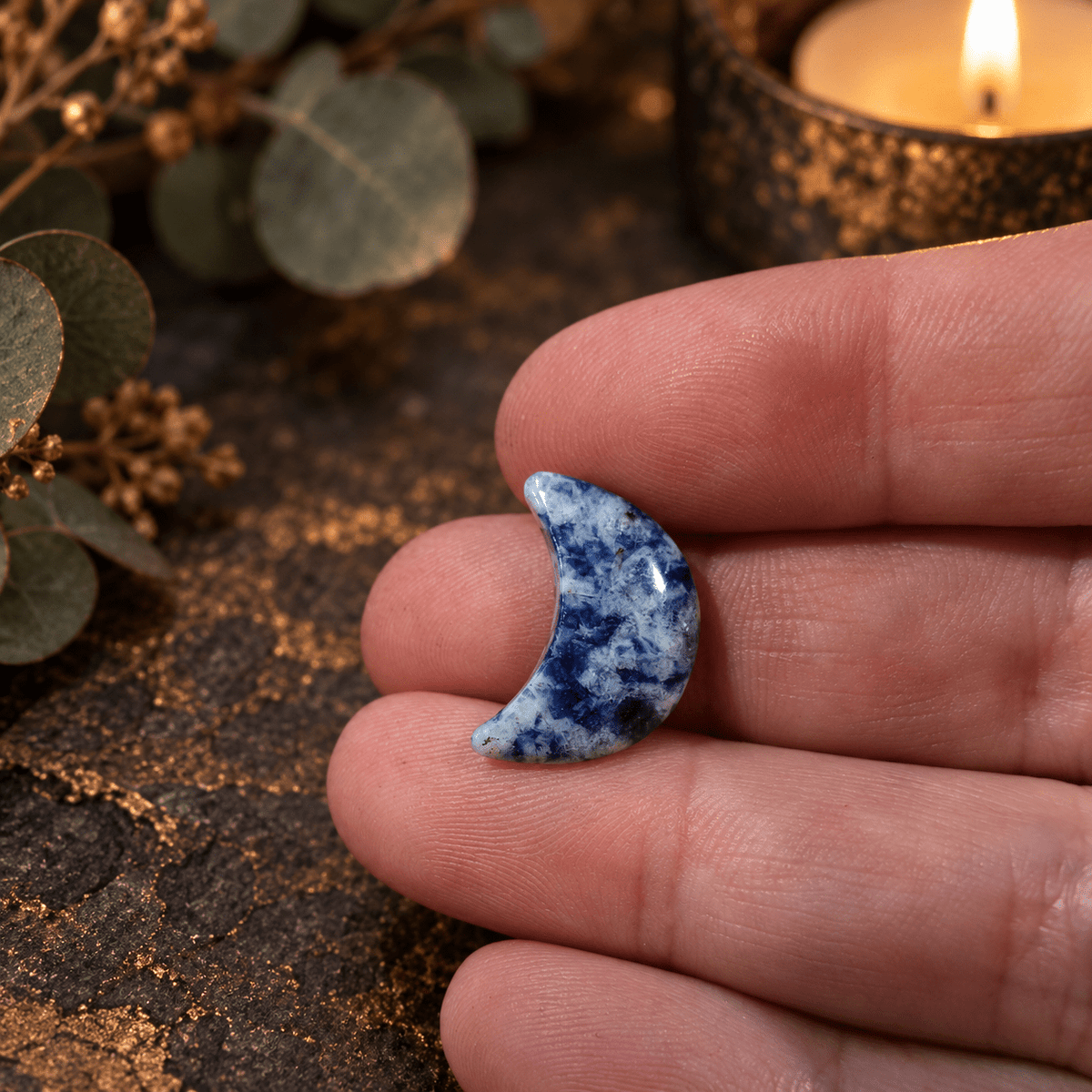 Afghanite 2cm Gemstone Moon