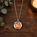 50cm Carnelian Chip Necklace