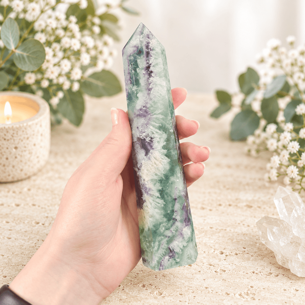 382g Fluorite Tower