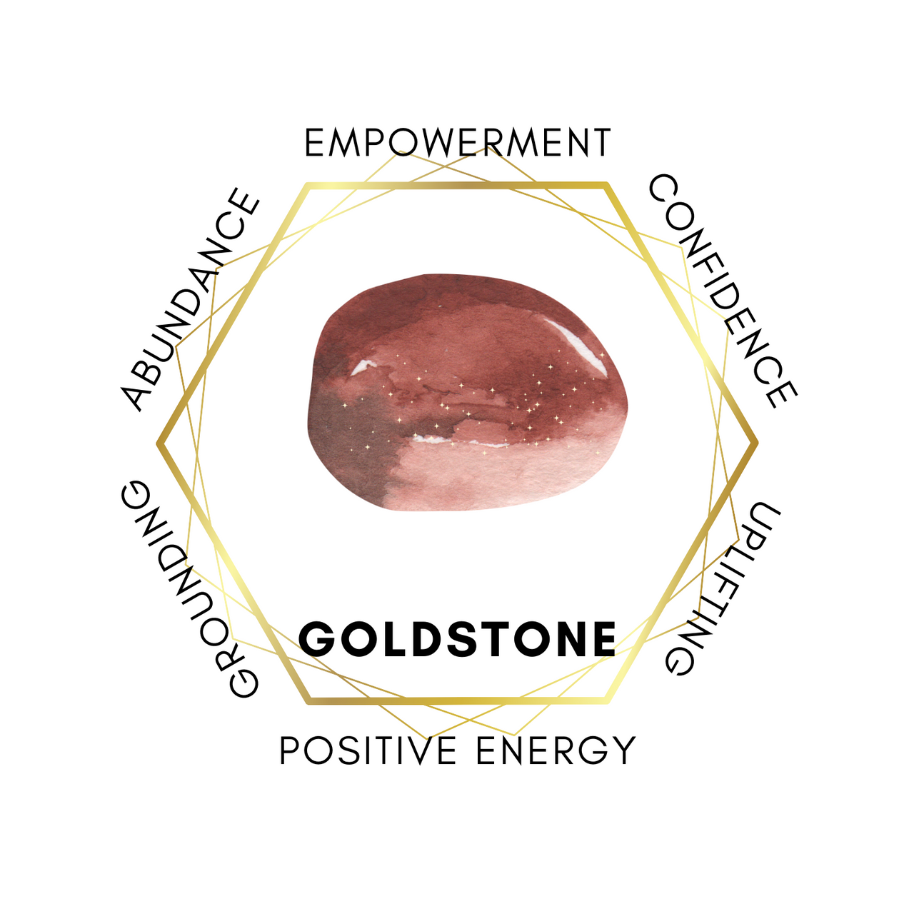 Goldstone 75cm-80cm Chips Strand