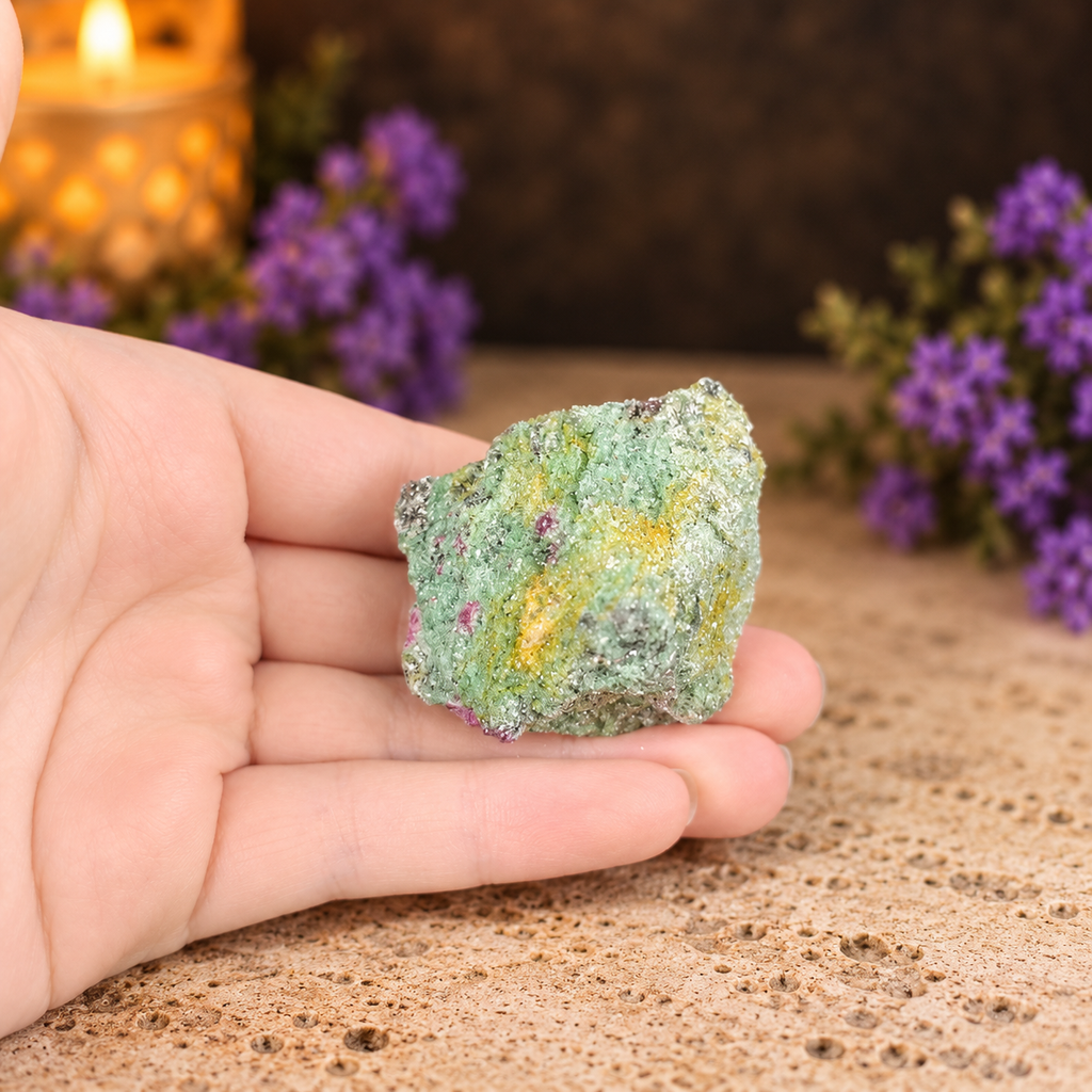 Ruby in Fuchsite Specimen