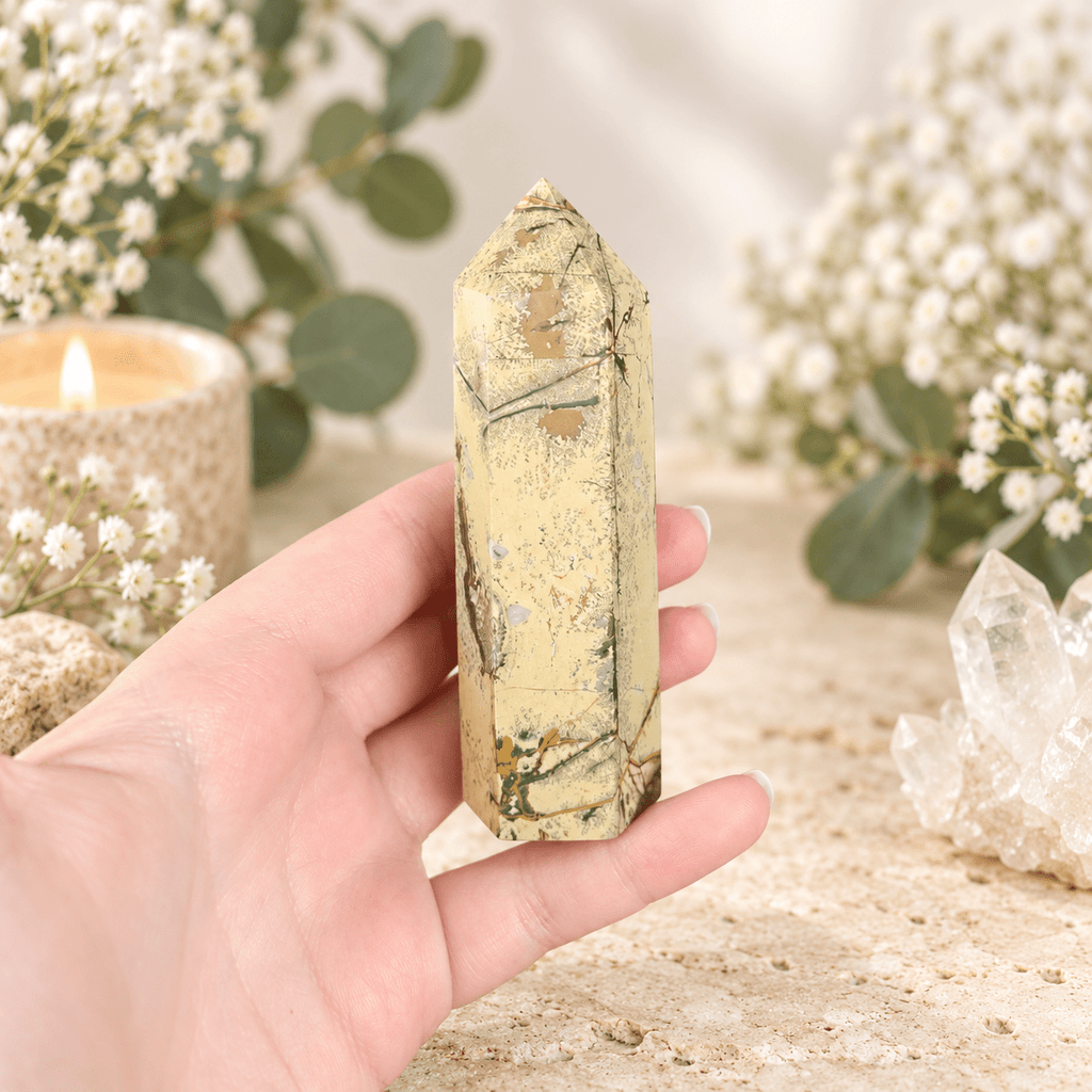136g Picture Jasper Tower