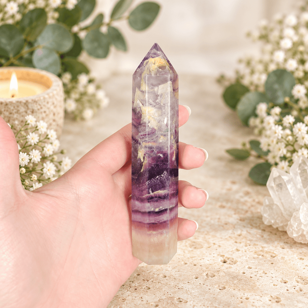 159g Fluorite Tower