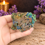Azurite in Malachite Specimen