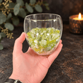 Lemon Jade 250ml Chip Double Wall Glass