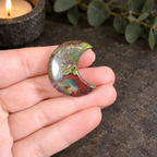 3cm Dragonblood Jasper Gemstone Moon