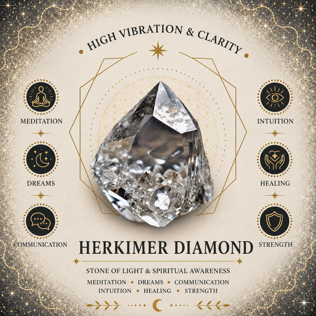 Gemstone Chips 100g - Herkimer Diamond