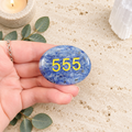 555 Sodalite Angel Number Palm - Big Changes Are Coming