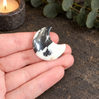 3cm Zebra Jasper Gemstone Moon