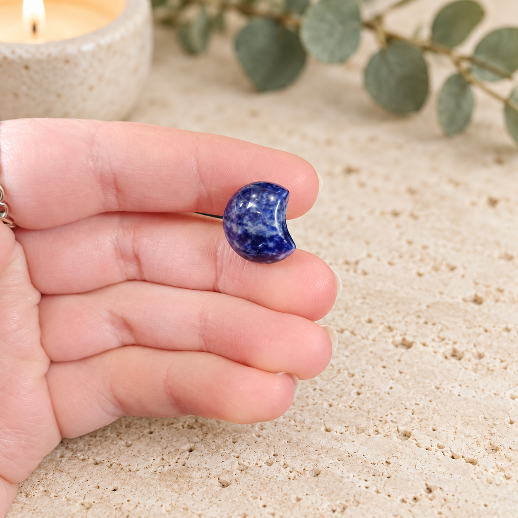 Sodalite 1.5cm Gemstone Moon