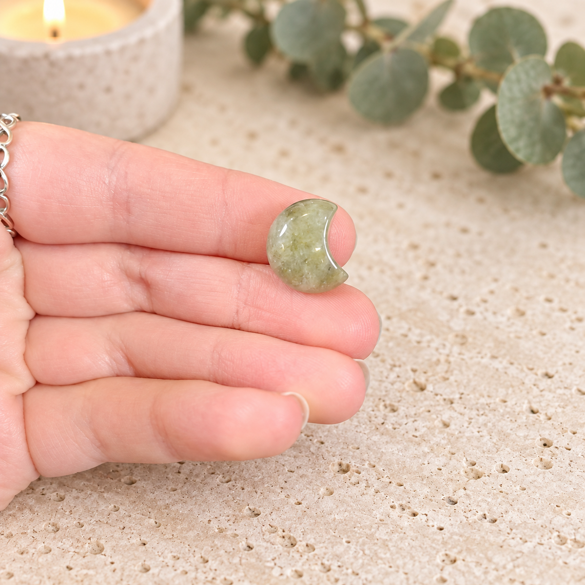 Labradorite 1.5cm Gemstone Moon