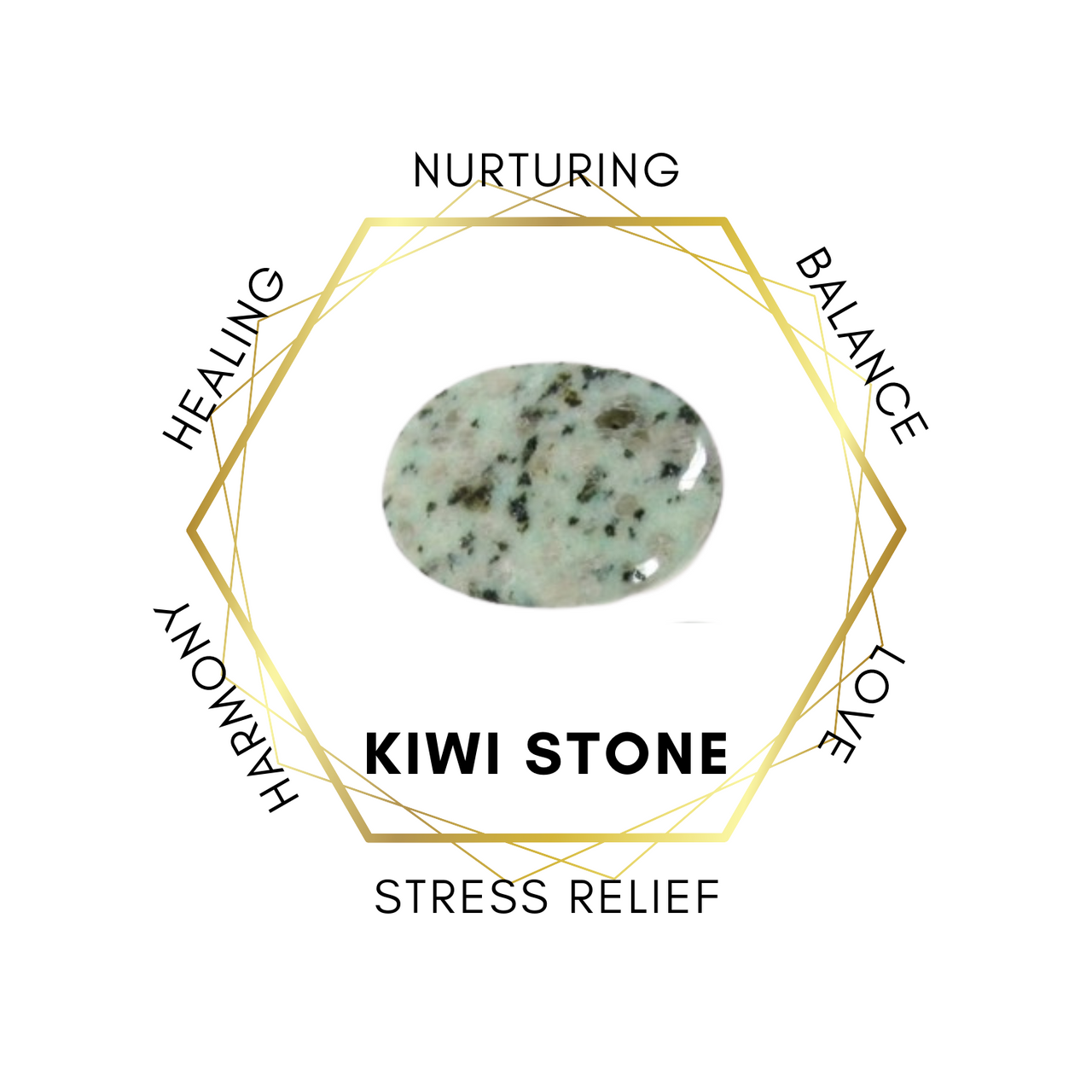 6mm Kiwi Jasper Gemstone Bracelet