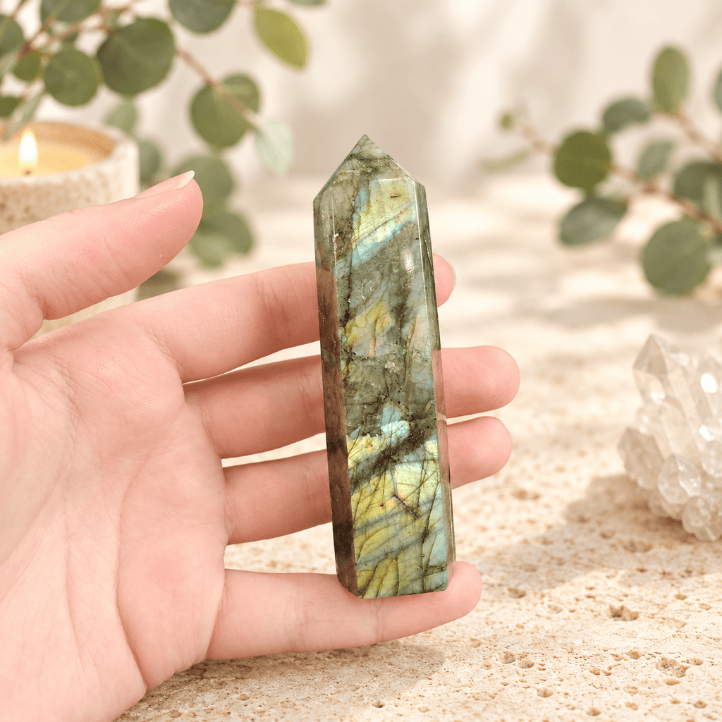 85g Labradorite Tower