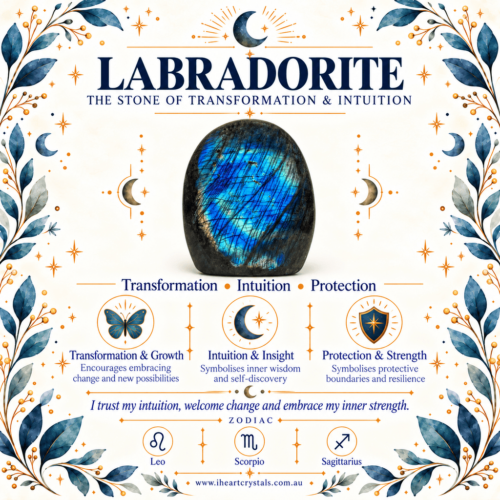 Labradorite 2cm Gemstone Star